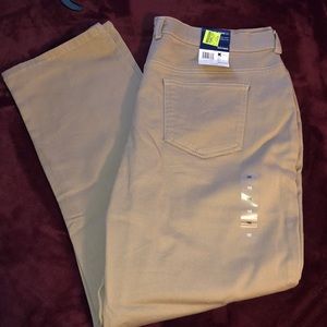 Straight leg khaki